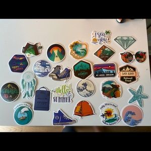 WILDLIFE/ADVENTURE sticker pack :)